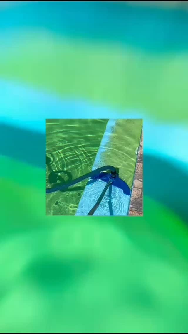 Limpeza e aspiracao de piscina